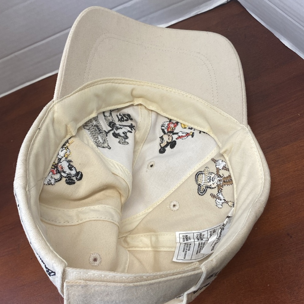 Walt Disney Parks Classic Collection Mickey Mouse Steamboat Willie Hat Cap Adult - Picture 7 of 7